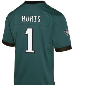 Men's Philadelphia Eagles Nike Midnight Green Official Jersey-
